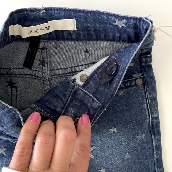 Joe’s Jeans Girls Shorts Stars New - Picture 8 of 9